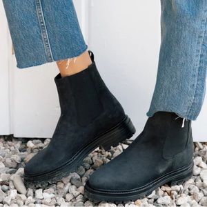 Jenni Kayne Brooklyn Lug Boot Black